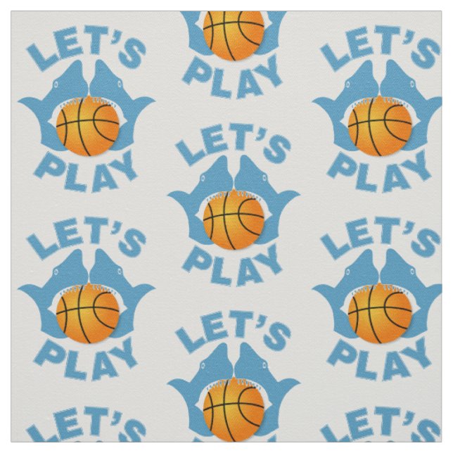 Basketball lassend stoff (Muster)