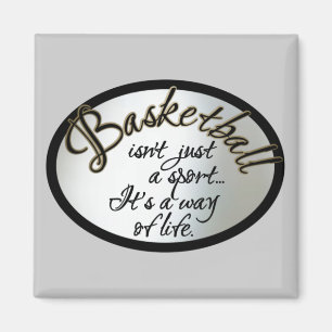 Basketball-Leben Magnet