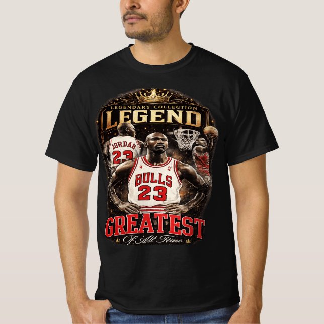 Basketball Legend 23 Graphic Men’s T-Shirt (Vorderseite)