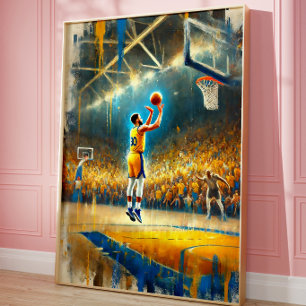 Basketball-Legendenposter – Inspirierende Sportart Poster