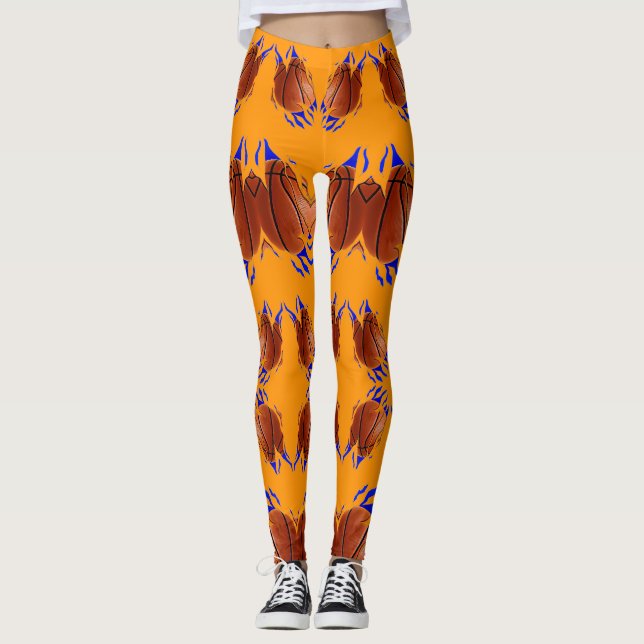 Basketball Leggings (Vorderseite)
