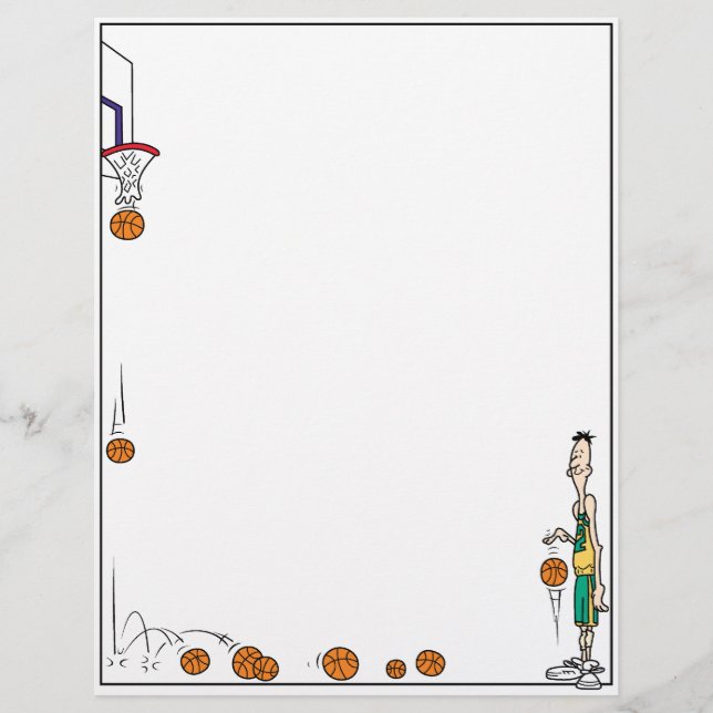 Basketball Letterhead (Vorderseite)