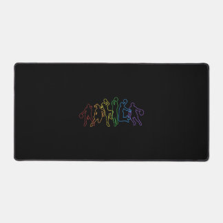 Basketball LGBT Rainbow Lover Pro Player Schreibtischunterlage