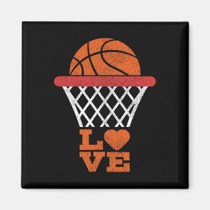 Basketball Liebe Basketball Lover Girl Boy Basketb Magnet