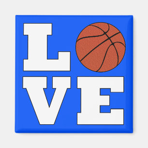 Basketball LIEBE Custom Color Basketball Kühlschra Magnet