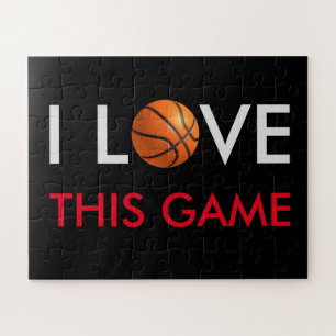 Basketball-Liebe Puzzle