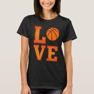 Basketball Liebe Spieler Spaß Team Vintag Männer F T-Shirt