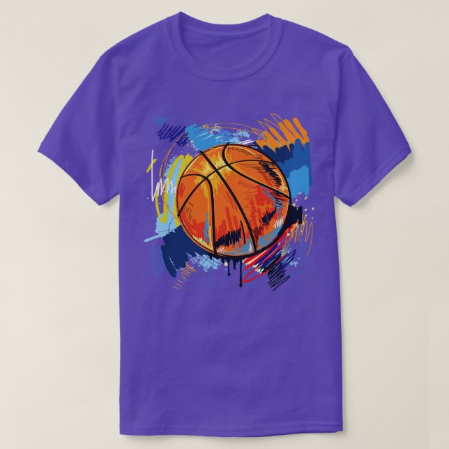 Basketball-Liebhaber 1 T-Shirt (Design vorne)