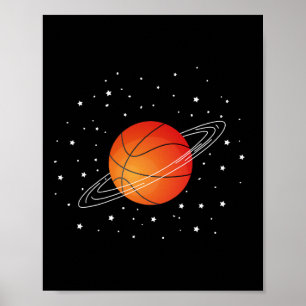 Basketball Liebhaber Basketball Spielerspass Baske Poster