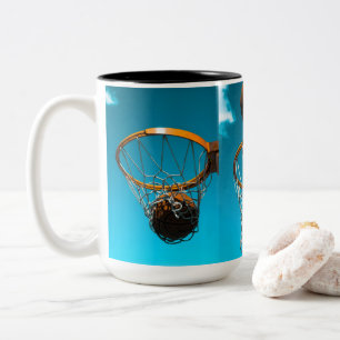 Basketball Liebhaber Kaffeetasse – Iss. Schlaf. Ba