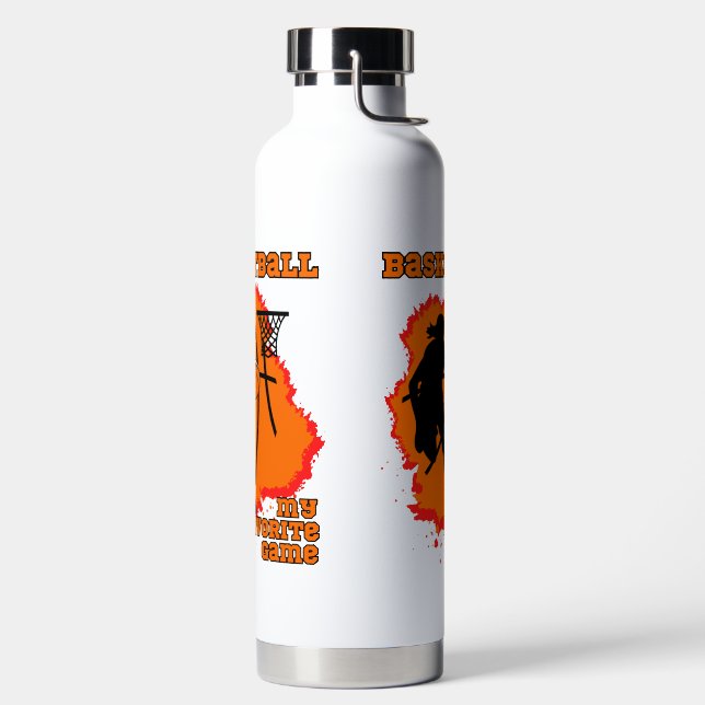 Basketball-Lieblingsspiel Trinkflasche (links)