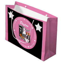 Basketball-Locker-Room mit eigenem Spielernamen Große Geschenktüte