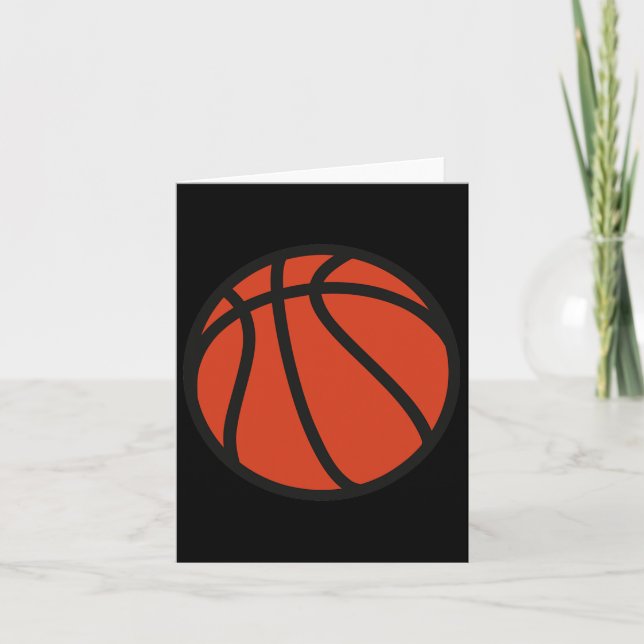 Basketball-Logo 1 Karte (Vorderseite)