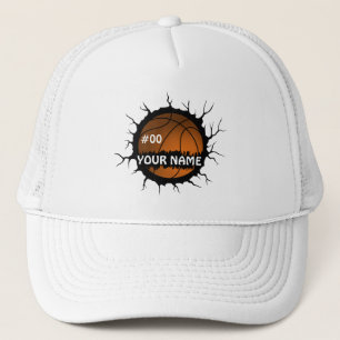 Basketball-Logo, Basketball-Individuelle Name Truckerkappe