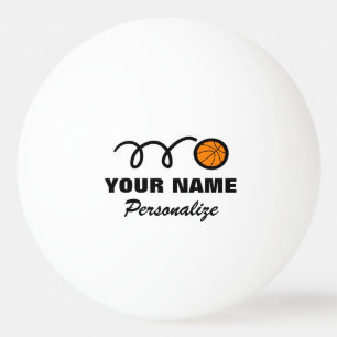 Basketball-Logo-Tischtennisball für Tischtennis Tischtennisball