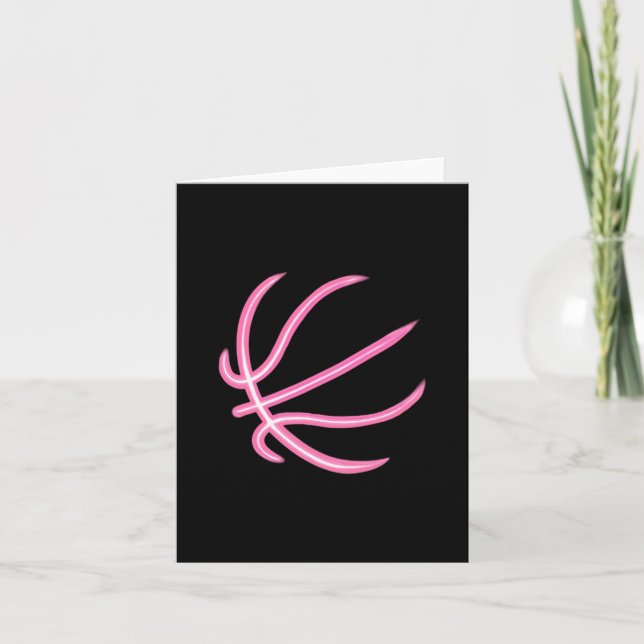 Basketball Lover Baskeetball Ball Karte (Vorderseite)