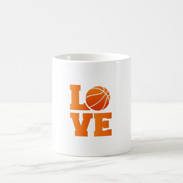 Basketball-Lover-Geschenk - Benutzerdefinierte Tas Verwandlungstasse (Mittel)