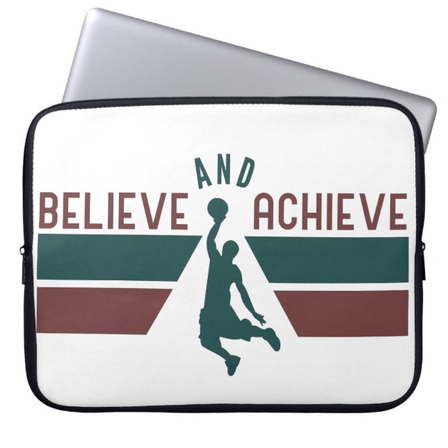 Basketball Lover Spieler Basketball Fangeschenke Laptopschutzhülle (Vorderseite)