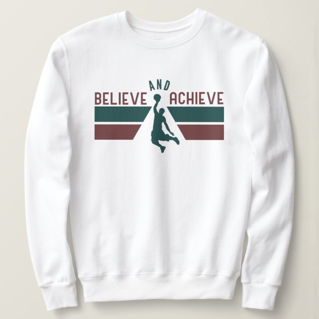 Basketball Lover Spieler Basketball Fangeschenke Sweatshirt (Design vorne)