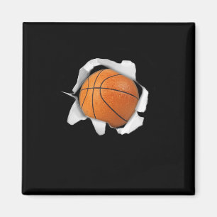 Basketball Lover T-Shirt Ball Men Women Boys Girls Magnet