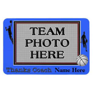 Basketball-Magneten danken Ihnen, Geschenke zu Magnet