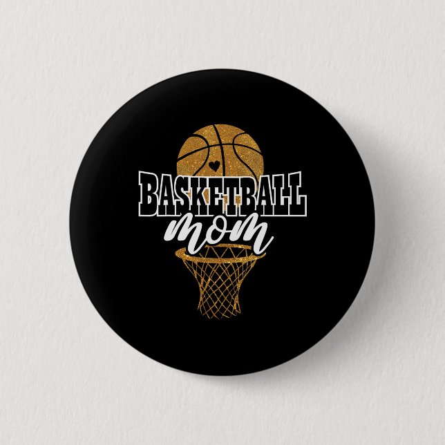 Basketball Mama 1 Button (Vorderseite)