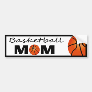 Basketball-Mama-Aufkleber Autoaufkleber