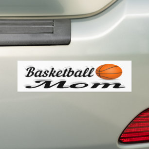 Basketball Mama Autoaufkleber