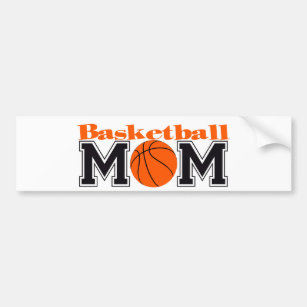Basketball-Mama Autoaufkleber