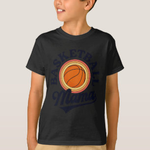Basketball Mama Baller Match Family Game Day Out T-Shirt