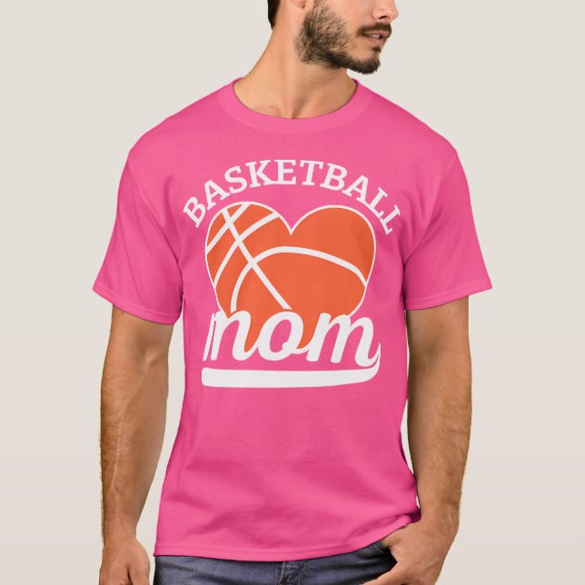 Basketball Mama Basketball Zitate Frauen Basketbal T-Shirt (Vorderseite)