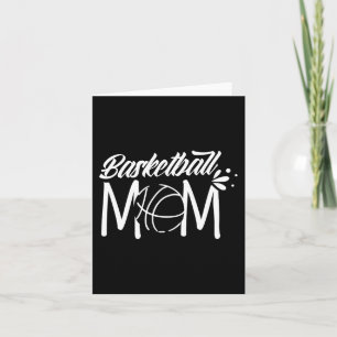 Basketball Mama Coach Team Spieler Match Mutter Mo Karte