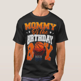 Basketball-Mama des Geburtstagskindes Familie T-Shirt