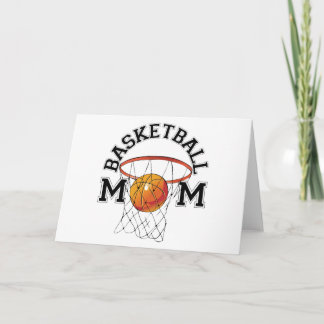 Basketball-Mama Feiertagskarte