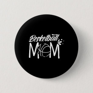 Basketball Mama Match Coach Team Spielerin Mutter  Button