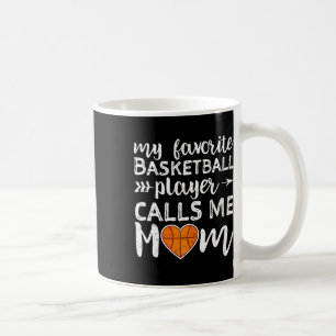 Basketball-Mama Meine Lieblings-Basketball-Spieler Kaffeetasse