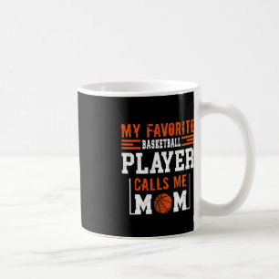 Basketball-Mama Meine Lieblings-Basketball-Spieler Kaffeetasse