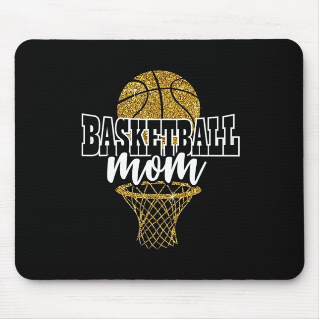 Basketball-Mama Mousepad (Vorne)