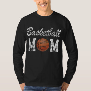 Basketball-Mama Niedliche Neuheit erschüttert T-Shirt