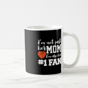 Basketball Mama Nummer 1 Fan Basketball Mütter J Kaffeetasse