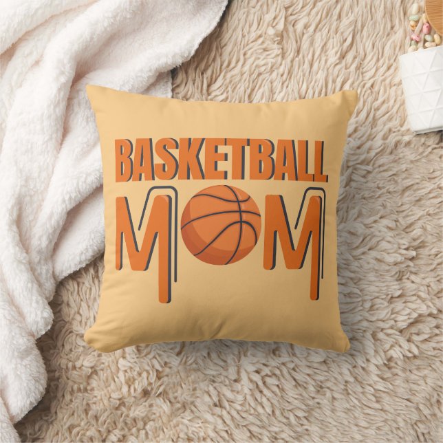 Basketball Mama Sportfan Team Kissen (Decke)