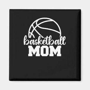 Basketball Mama Sportliche Mama Magnet