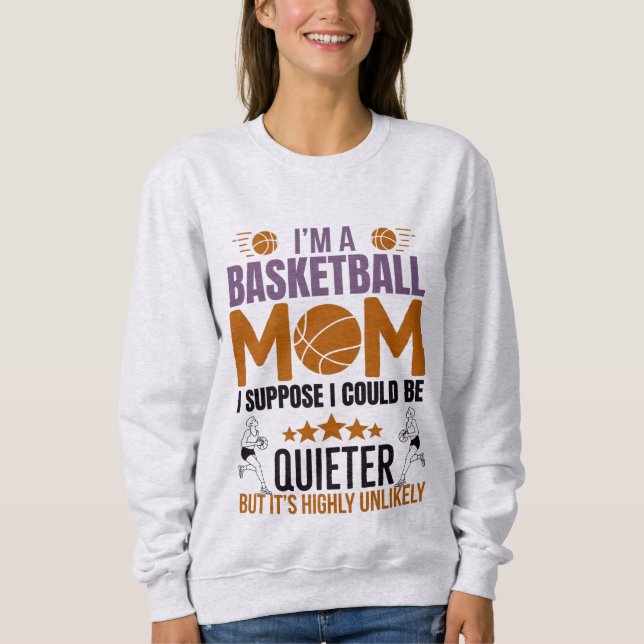 Basketball Mama T - Shirt (Vorderseite)