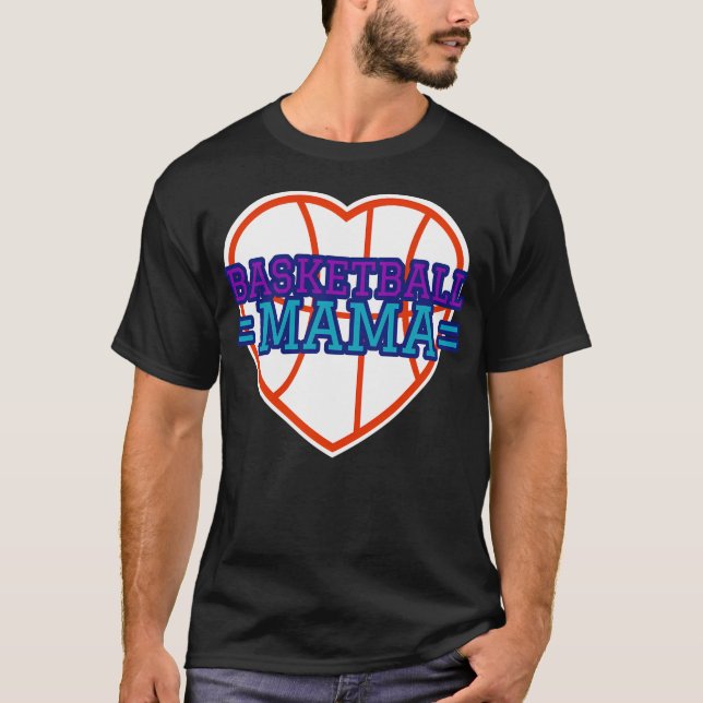 Basketball Mama T-Shirt (Vorderseite)