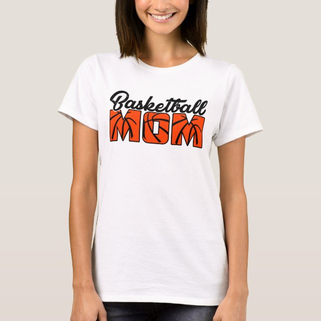 Basketball Mama T - Shirt (Vorderseite)