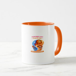 Basketball-Mama-Tasse – Sie Steht Hinter Jedem Sch Tasse
