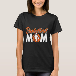 Basketball Mama Team Coach Spieler Match Mutter Mo T-Shirt