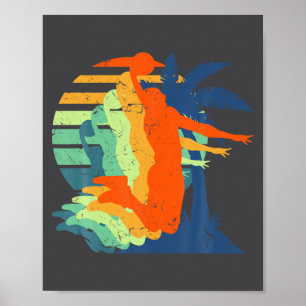 Basketball Männer Frauen Kinder Jungen Spieler Srt Poster