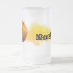 Basketball-mattierte Tasse