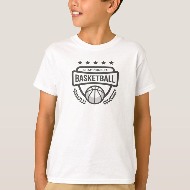 Basketball-Meisterschaft Basketball-NBA-lustig T-Shirt (Vorderseite)